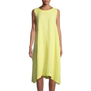 Eskandar Sleeveless Linen Dress (with pockets!)